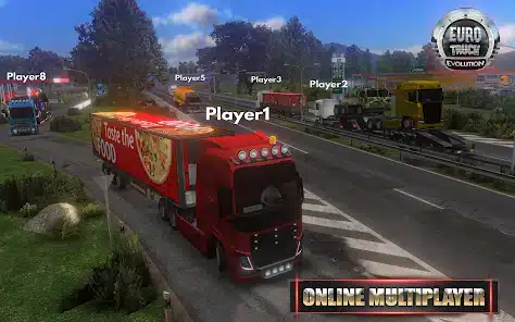 تحميل لعبة European Truck Simulator مهكرة APK للأندرويد 2027 أخر إصدار مجانًا