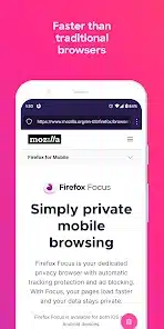 تحميل تطبيق Firefox Focus مهكر APK للأندرويد 2027 أخر إصدار مجانًا