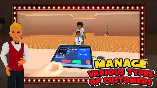 تحميل لعبة Movie Cinema Simulator مهكرة APK للأندرويد 2027 أخر إصدار مجانًا