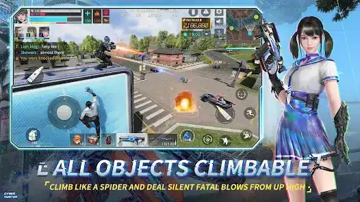 تحميل لعبة سايبر هانتر Cyber Hunter مهكرة APK للأندرويد 2027 أخر إصدار مجانًا