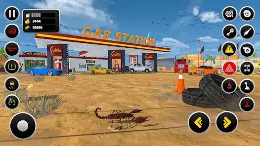 تحميل لعبة Gas Station Simulator مهكرة APK للأندرويد 2027 أخر إصدار مجانًا