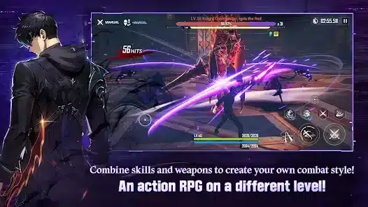 تحميل لعبة Solo leveling مهكرة APK للأندرويد 2027 أخر إصدار مجانًا
