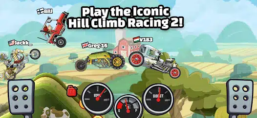 تحميل لعبة Hill Climb Racing 2 مهكرة APK للأندرويد 2027 أخر إصدار مجانًا