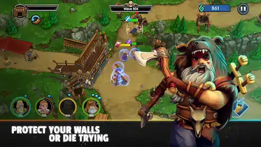 تحميل لعبة Heroes of Valhalla مهكرة APK للأندرويد 2027 أخر إصدار مجانًا