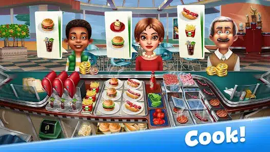 تحميل لعبة حمي الطهي Cooking Fever مهكرة APK للأندرويد 2027 أخر إصدار مجانًا تحميل لعبة حمي الطهي Cooking Fever مهكرة APK للأندرويد 2027 أخر إصدار مجانًا