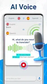 تحميل تطبيق AI Voice Translator Translate مهكر APK للأندرويد 2027 أخر إصدار مجانًا