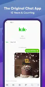 تحميل برنامج كيك ماسنجر Kik مهكر APK للأندرويد 2027 أخر إصدار مجانًا