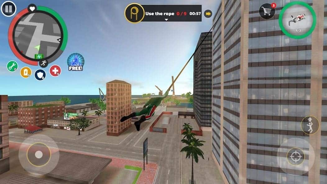 تحميل لعبة Rope Hero مهكرة APK للأندرويد 2027 أخر إصدار مجانًا