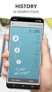 تحميل تطبيق Calculator Plus مهكر APK للأندرويد 2027 أخر إصدار مجانًا