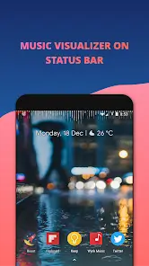 تحميل تطبيق Muviz Navbar Music Visualizer مهكر APK للأندرويد 2027 أخر إصدار مجانًا