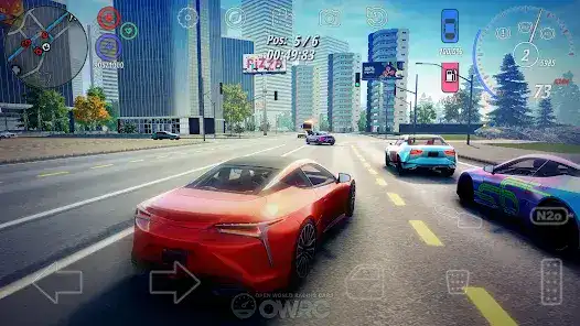 تحميل لعبة OWRC Open World Racing مهكرة APK للأندرويد 2027 أخر إصدار مجانًا
