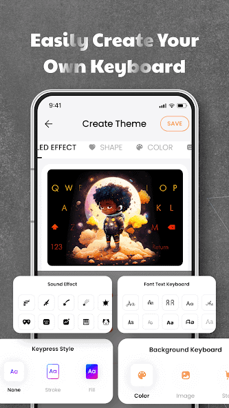تحميل تطبيق ليد كيبورد Led KeyBoard Premium مهكر APK للأندرويد 2027 أخر إصدار مجانًا