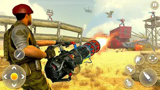 تحميل لعبة Desert Gunner Machine Gun مهكرة APK للأندرويد 2027 أخر إصدار مجانًا