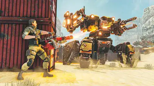 تحميل لعبة Desert Gunner Machine Gun مهكرة APK للأندرويد 2027 أخر إصدار مجانًا