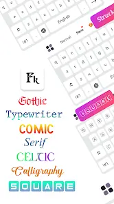 تحميل تطبيق Fonts Keyboard مهكر APK للأندرويد 2027 أخر إصدار مجانًا