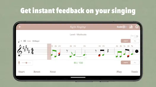 تحميل تطبيق Sight Singing Pro مهكر APK للأندرويد 2027 أخر إصدار مجانًا