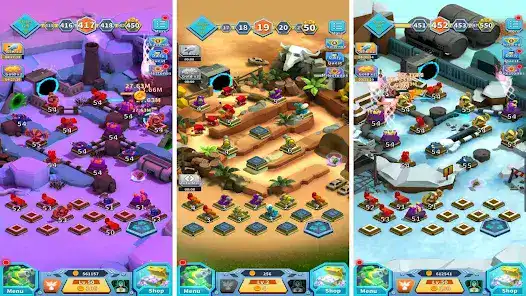 تحميل لعبة Turret Merge Defense مهكرة APK للأندرويد 2027 أخر إصدار مجانًا