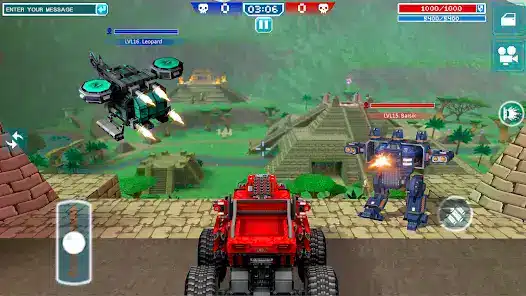 تحميل لعبة Blocky Cars Online مهكرة APK للأندرويد 2027 أخر إصدار مجانًا