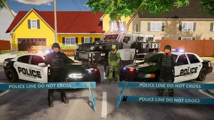 تحميل لعبة Real Police Car Simulator مهكرة APK للأندرويد 2027 أخر إصدار مجانًا
