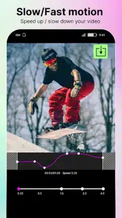 تحميل تطبيق Slow Motion Video FX مهكر APK للأندرويد 2027 أخر إصدار مجانًا