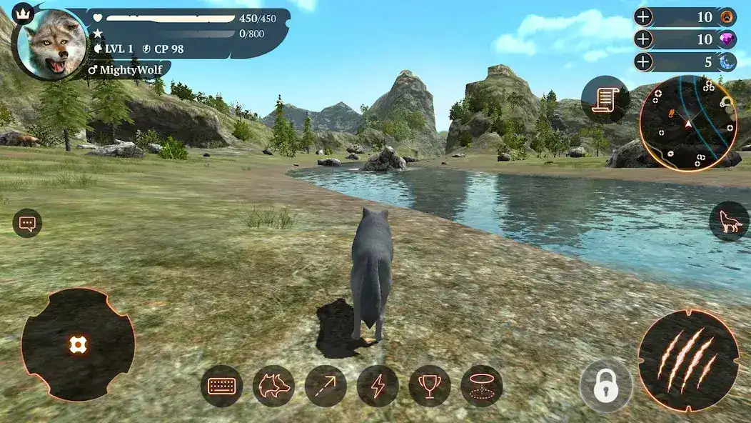 تحميل لعبة الذئب The Wolf مهكرة APK للأندرويد 2027 أخر إصدار مجانًا