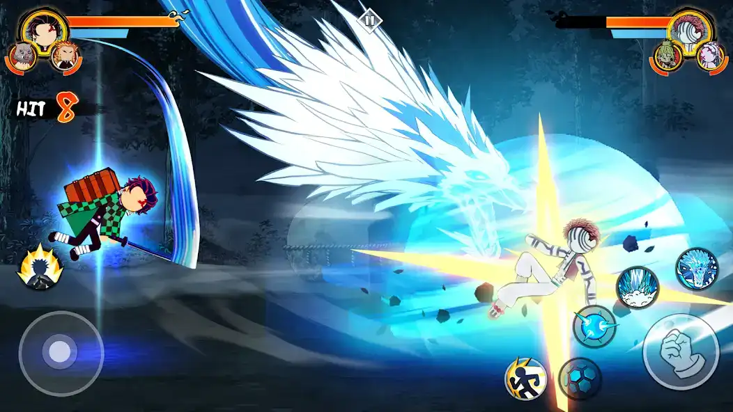 تحميل لعبة Stick Demon Shadow Fight مهكرة APK للأندرويد 2027 أخر إصدار مجانًا