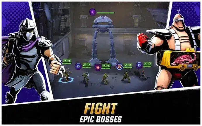 تحميل لعبة Ninja Turtles Legends مهكرة APK للأندرويد 2027 أخر إصدار مجانًا