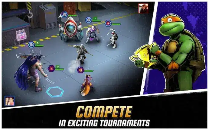 تحميل لعبة Ninja Turtles Legends مهكرة APK للأندرويد 2027 أخر إصدار مجانًا