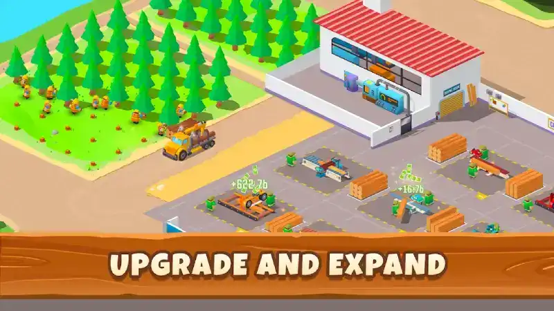 تحميل لعبة Idle Lumber Empire مهكرة APK للأندرويد 2027 أخر إصدار مجانًا