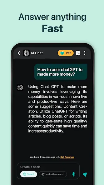 تنزيل برنامج Chat GPT Pro مهكر APK للأندرويد 2027 أخر إصدار مجانًا