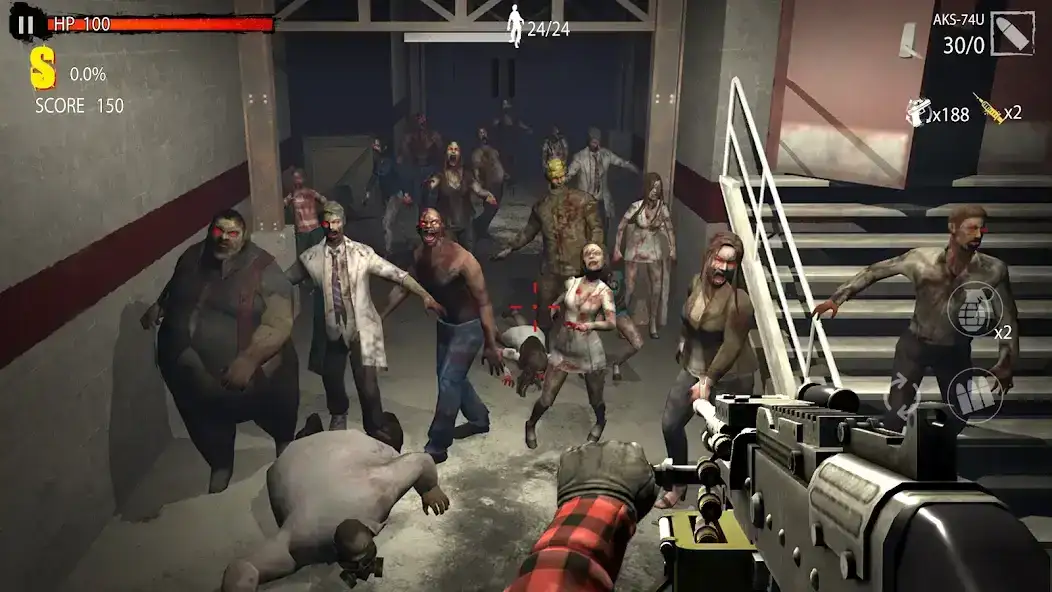 تحميل لعبة Zombie Hunter D-Day مهكرة APK للأندرويد 2027 أخر إصدار مجانًا