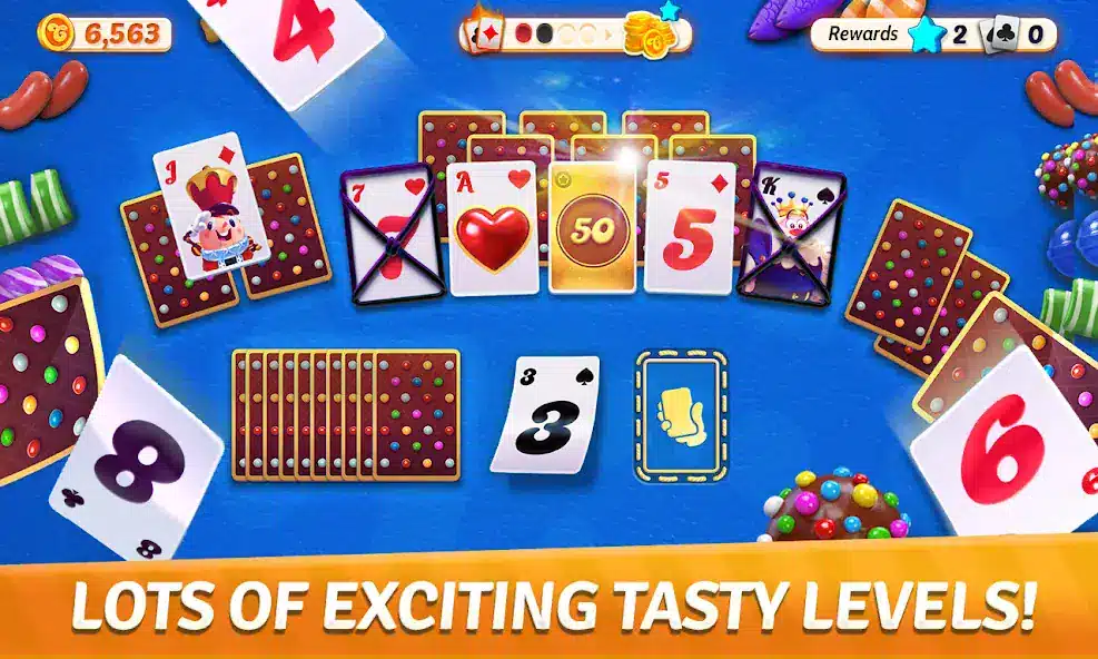 تحميل لعبة Candy Crush Solitaire مهكرة APK للأندرويد 2027 أخر إصدار مجانًا