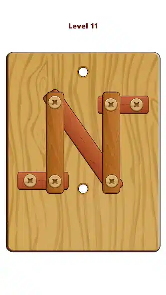 تحميل لعبة Wood Nuts Bolts Puzzle مهكرة APK للأندرويد 2027 أخر إصدار مجانًا