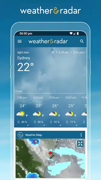 تحميل تطبيق Weather Radar Pro مهكر APK للأندرويد 2027 أخر إصدار مجانًا