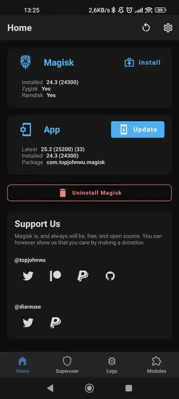 تحميل تطبيق ماجيسك Magisk مهكر APK للأندرويد 2027 أخر إصدار مجانًا