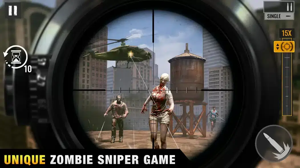 تحميل لعبة Sniper Zombies مهكرة APK للأندرويد 2027 أخر إصدار مجانًا