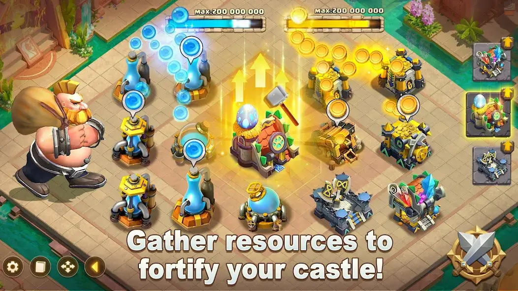 تحميل لعبة Castle Clash مهكرة APK للأندرويد 2027 أخر إصدار مجانًا