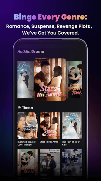 تحميل تطبيق HotMiniDrama مهكر APK للأندرويد 2026 أخر إصدار مجانا
