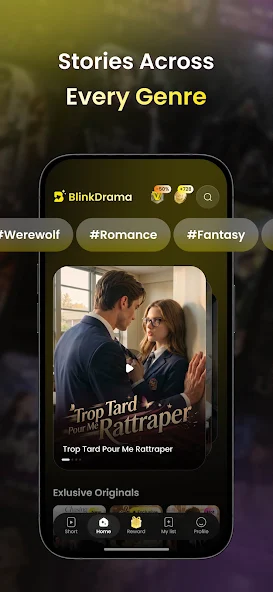 تنزيل برنامج بلينك دراما BlinkDrama مهكر APK للأندرويد 2027 أخر إصدار مجانا