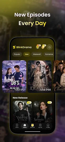 تنزيل برنامج بلينك دراما BlinkDrama مهكر APK للأندرويد 2027 أخر إصدار مجانا